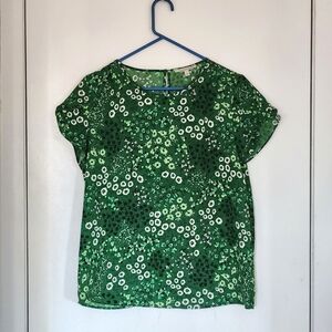 41 Hawthorne Green Floral Top
